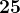 \large\boldsymbol{25}