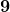 \boldsymbol{9}